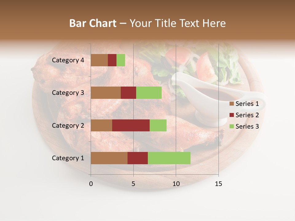 Party Fresh Meal PowerPoint Template