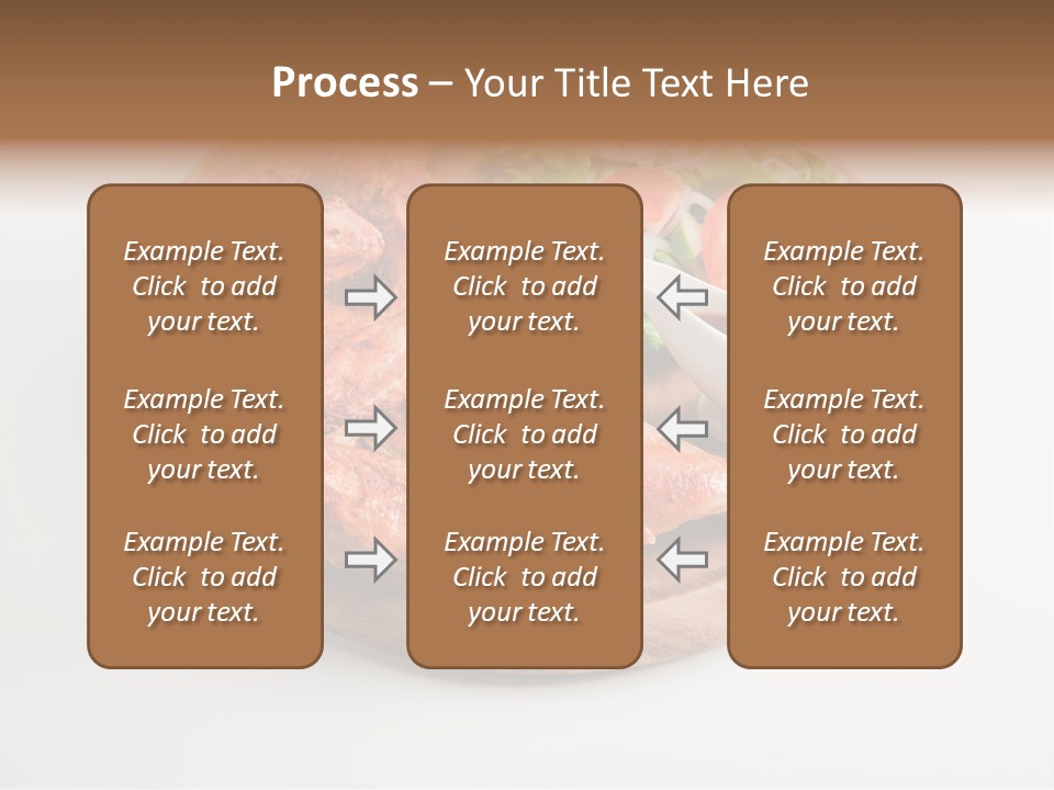 Party Fresh Meal PowerPoint Template
