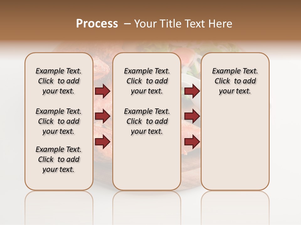 Party Fresh Meal PowerPoint Template
