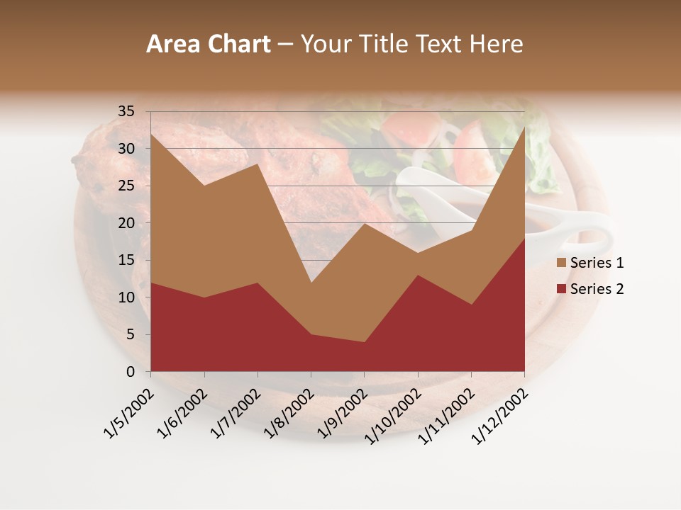 Party Fresh Meal PowerPoint Template