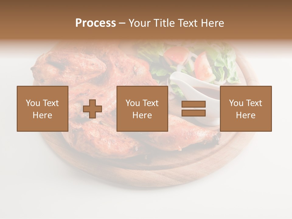 Party Fresh Meal PowerPoint Template