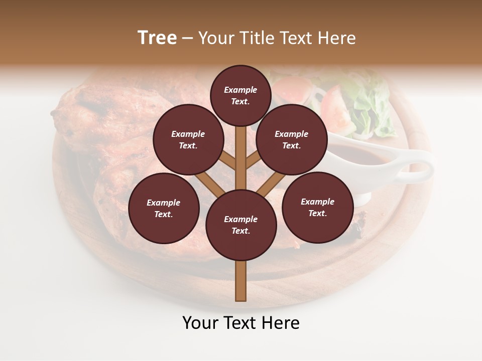 Party Fresh Meal PowerPoint Template