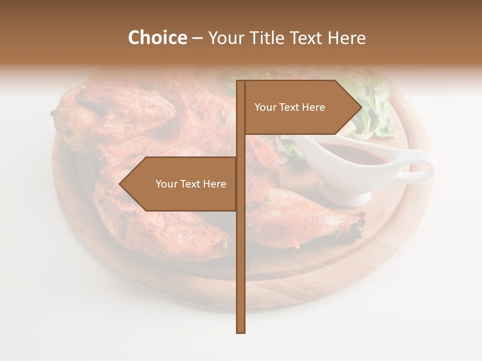 Party Fresh Meal PowerPoint Template