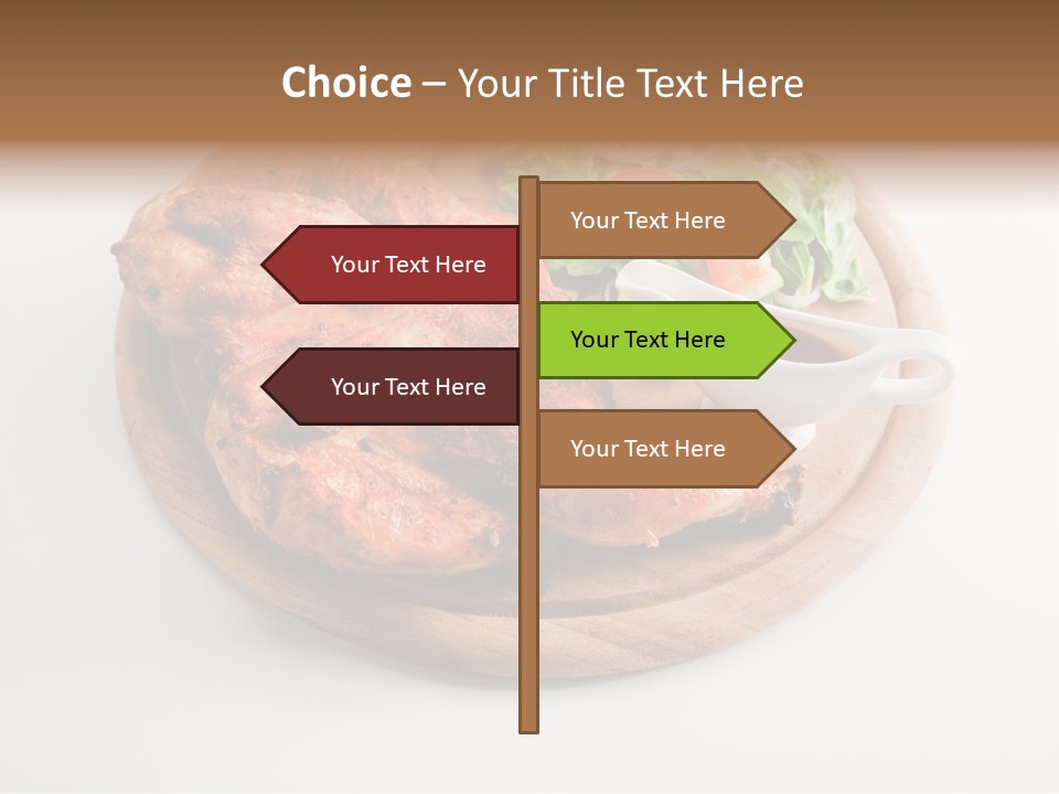 Party Fresh Meal PowerPoint Template