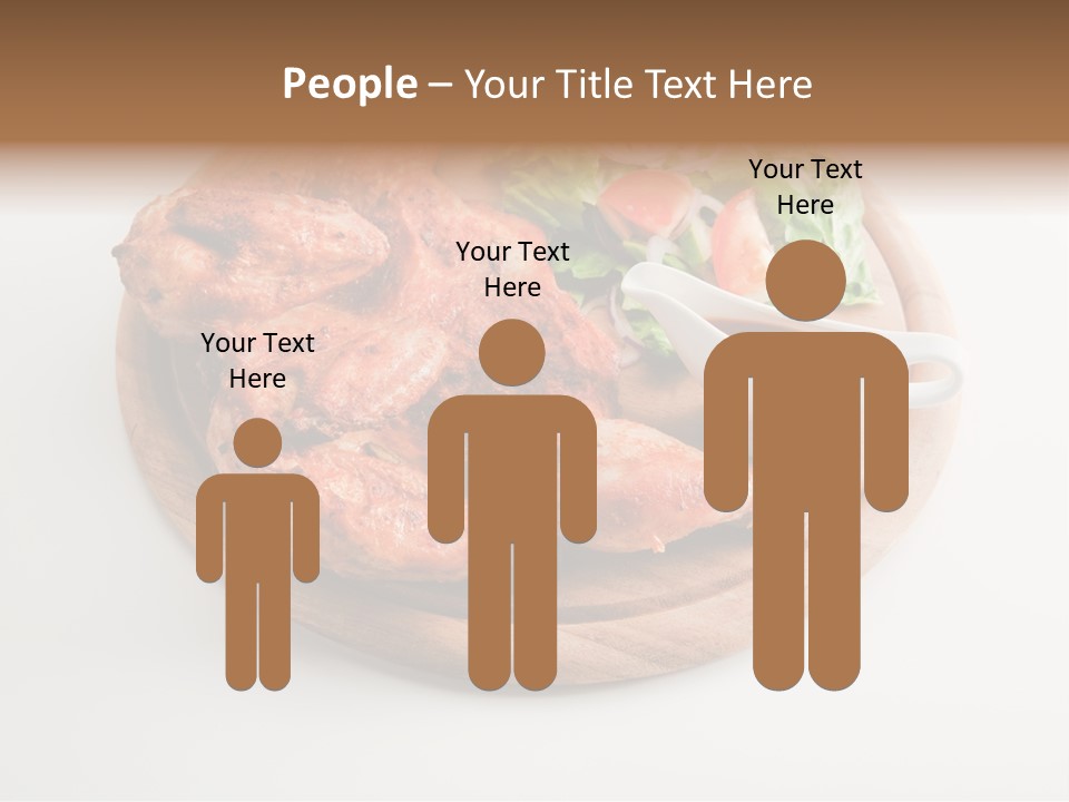 Party Fresh Meal PowerPoint Template