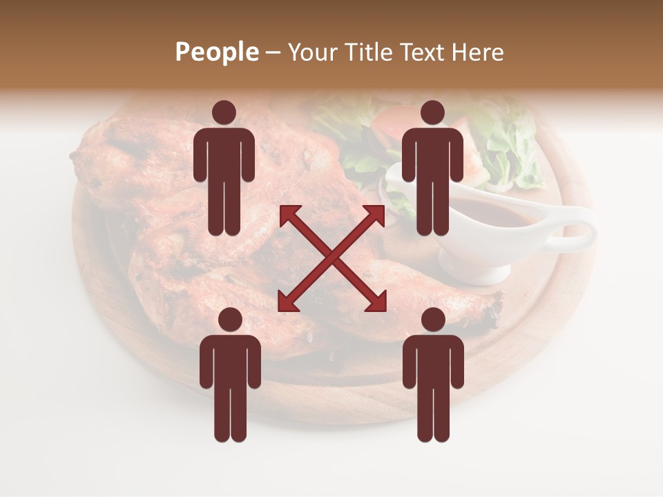 Party Fresh Meal PowerPoint Template