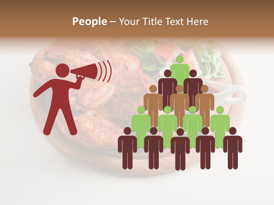 Party Fresh Meal PowerPoint Template