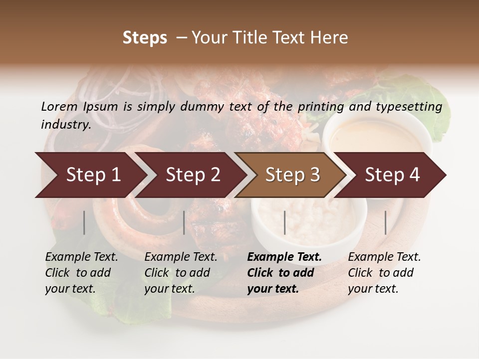 Sausage PowerPoint Template