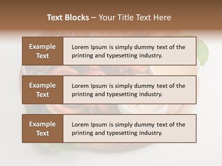 Sausage PowerPoint Template