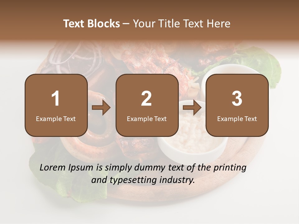 Sausage PowerPoint Template
