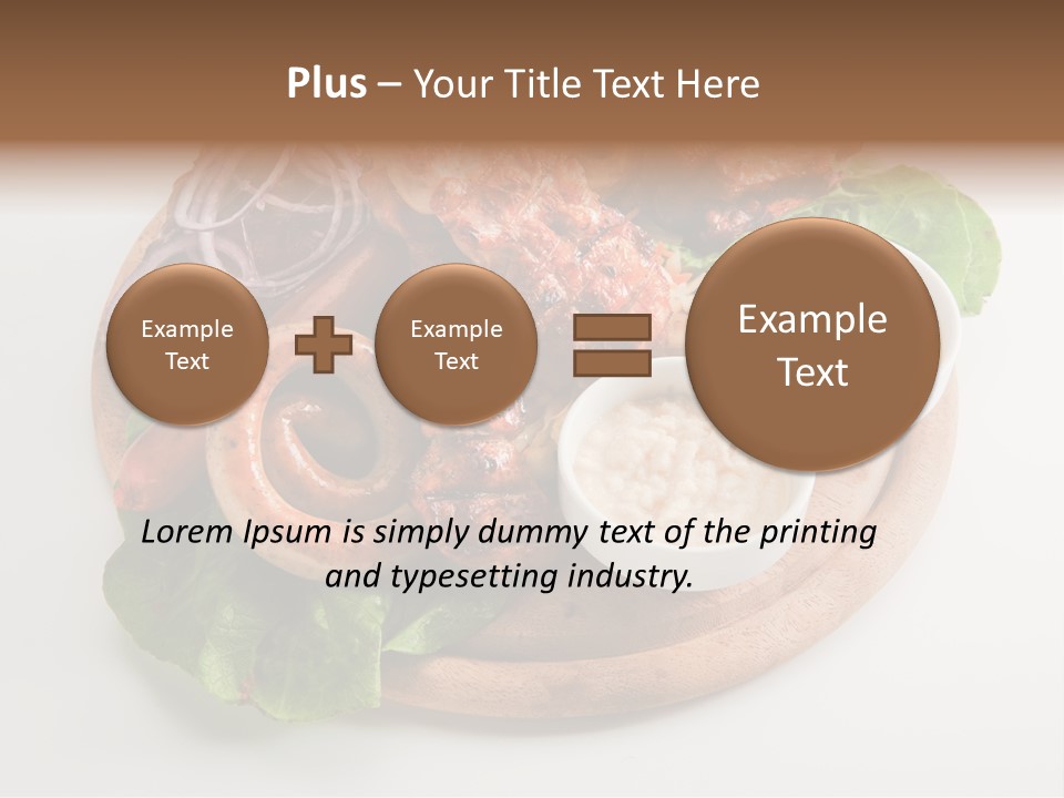 Sausage PowerPoint Template