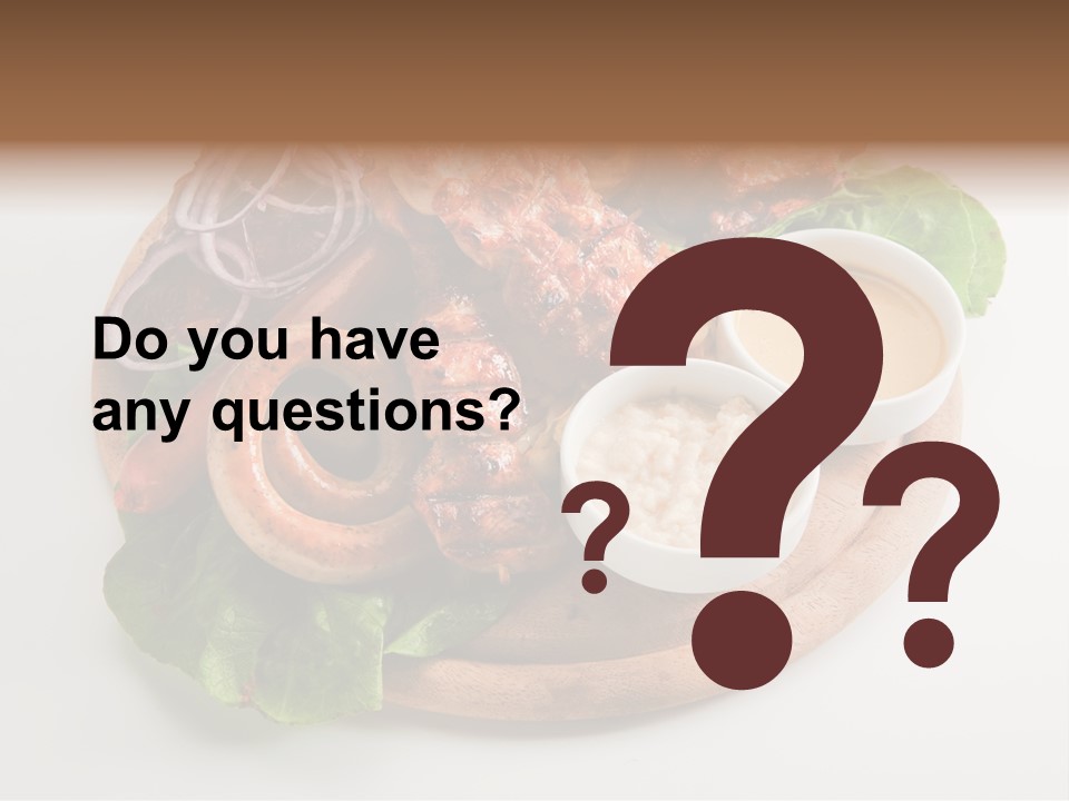 Sausage PowerPoint Template