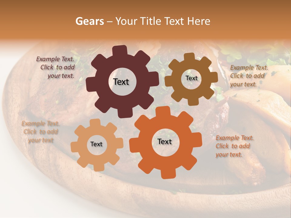 Traditional Food Fried PowerPoint Template