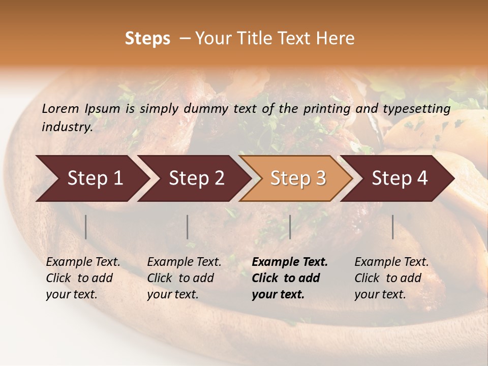 Traditional Food Fried PowerPoint Template