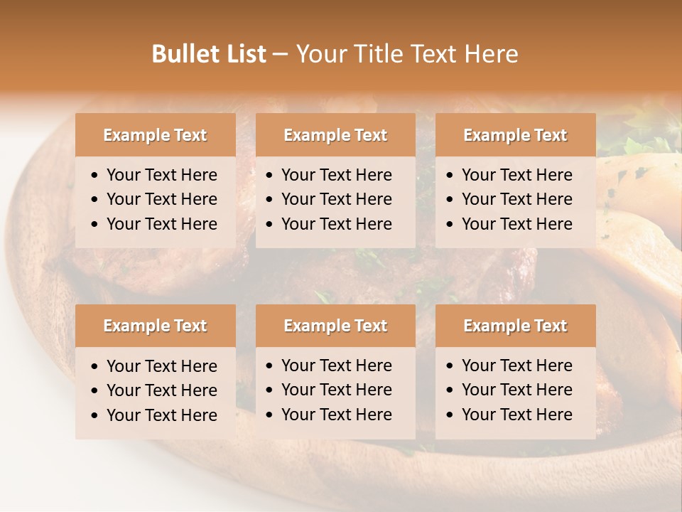 Traditional Food Fried PowerPoint Template