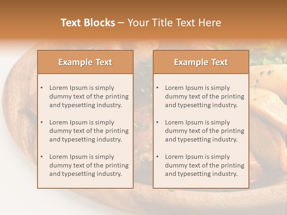 Traditional Food Fried PowerPoint Template