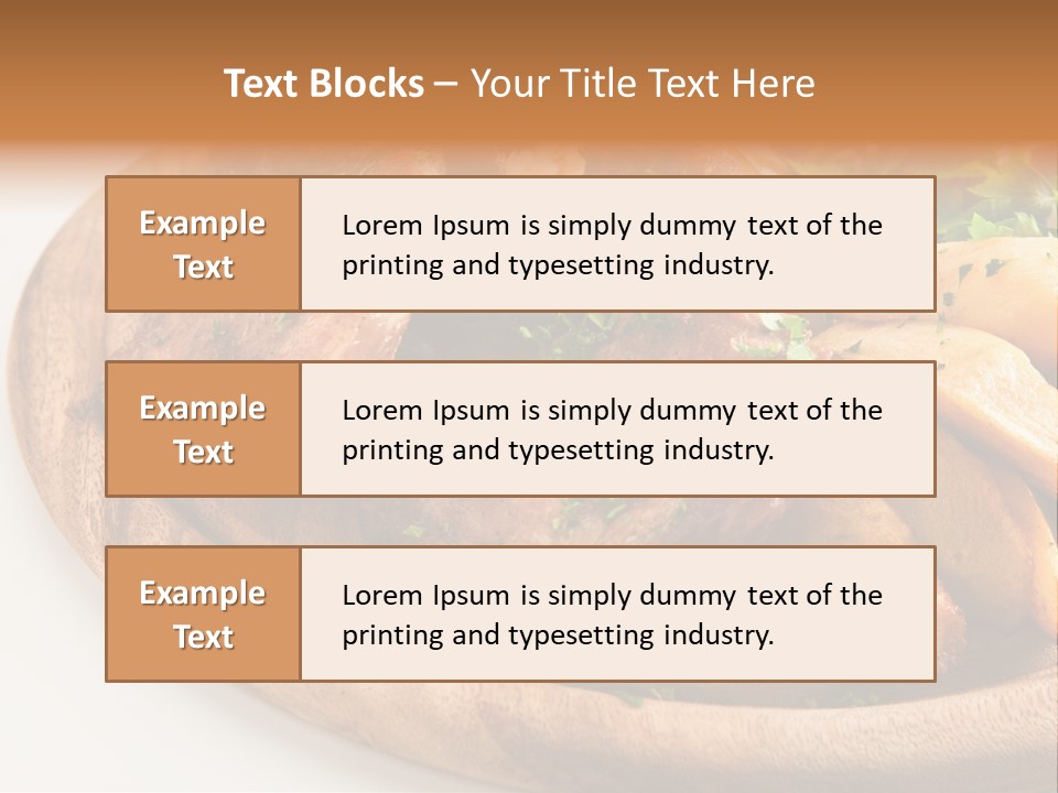 Traditional Food Fried PowerPoint Template