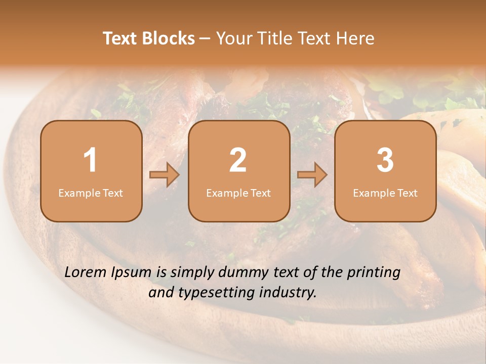 Traditional Food Fried PowerPoint Template