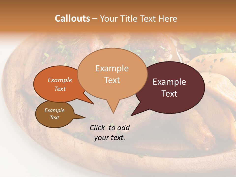 Traditional Food Fried PowerPoint Template