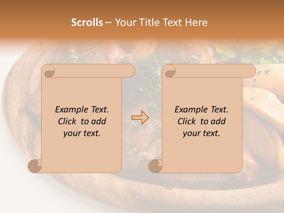 Traditional Food Fried PowerPoint Template