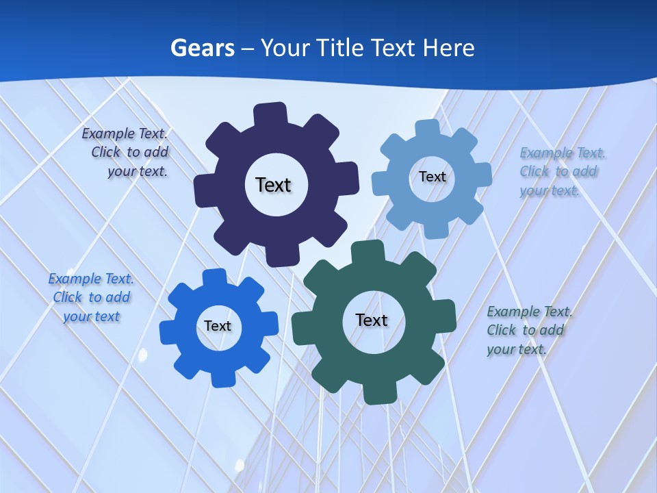 Skyscraper Glass PowerPoint Template