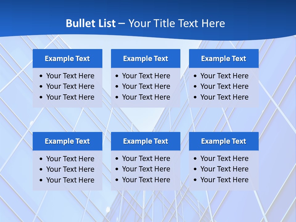 Skyscraper Glass PowerPoint Template