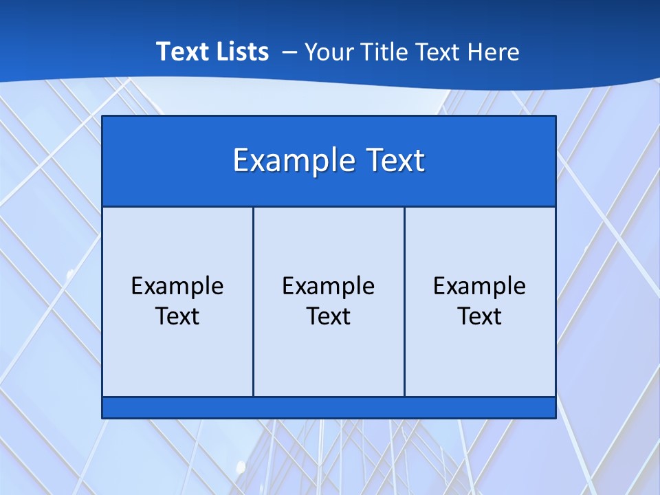 Skyscraper Glass PowerPoint Template