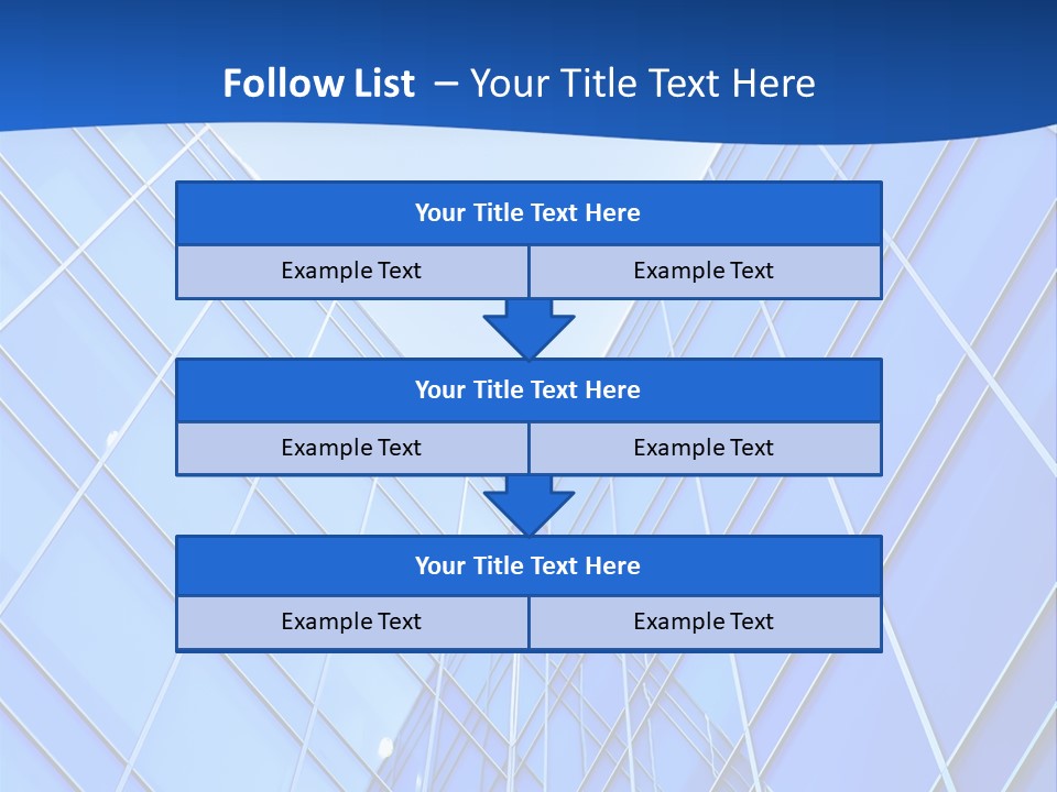 Skyscraper Glass PowerPoint Template