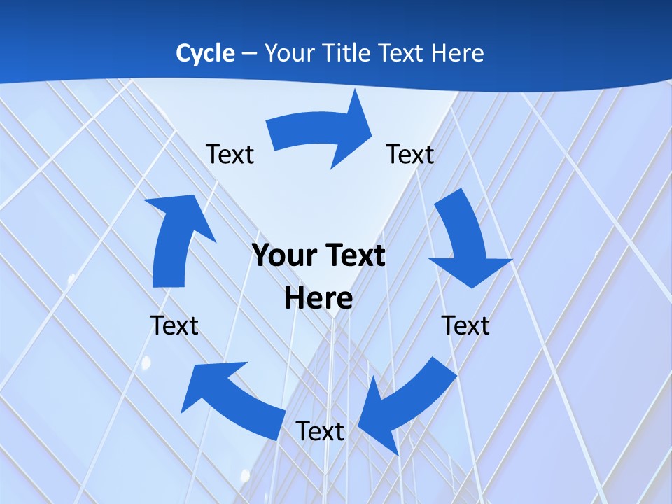 Skyscraper Glass PowerPoint Template