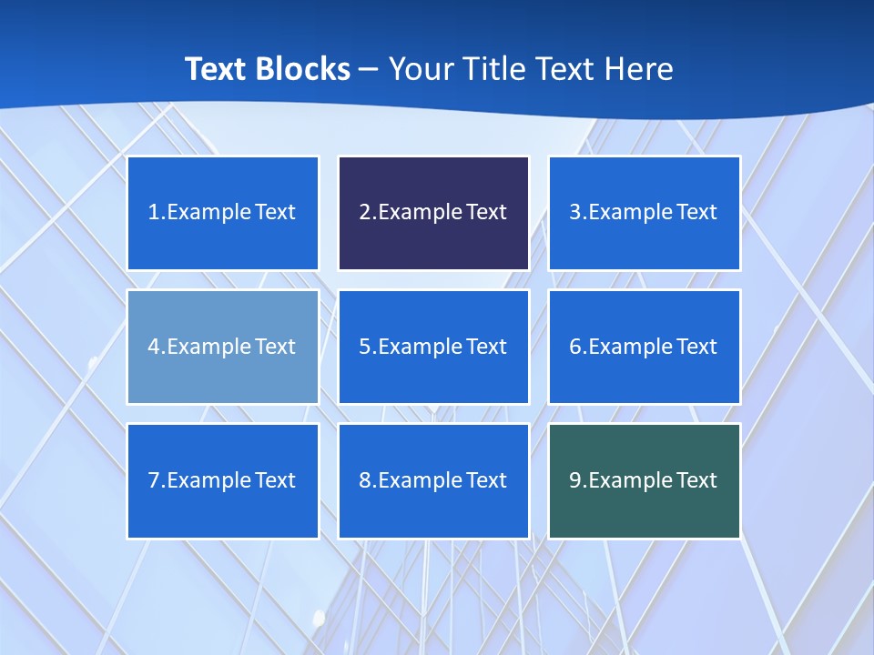 Skyscraper Glass PowerPoint Template