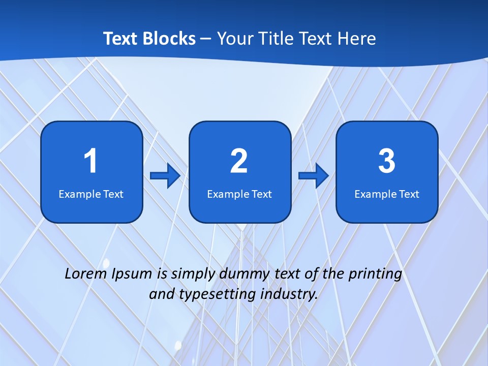 Skyscraper Glass PowerPoint Template