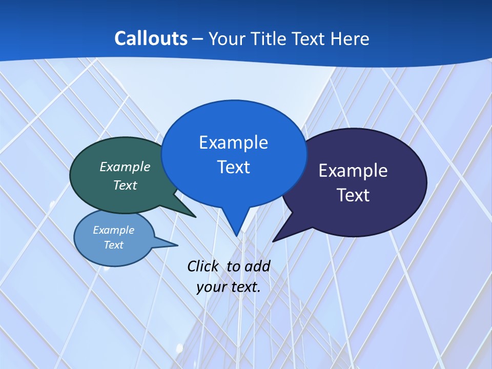 Skyscraper Glass PowerPoint Template