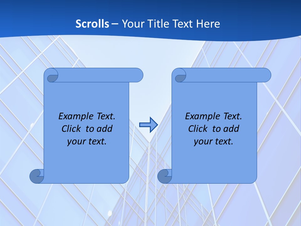 Skyscraper Glass PowerPoint Template