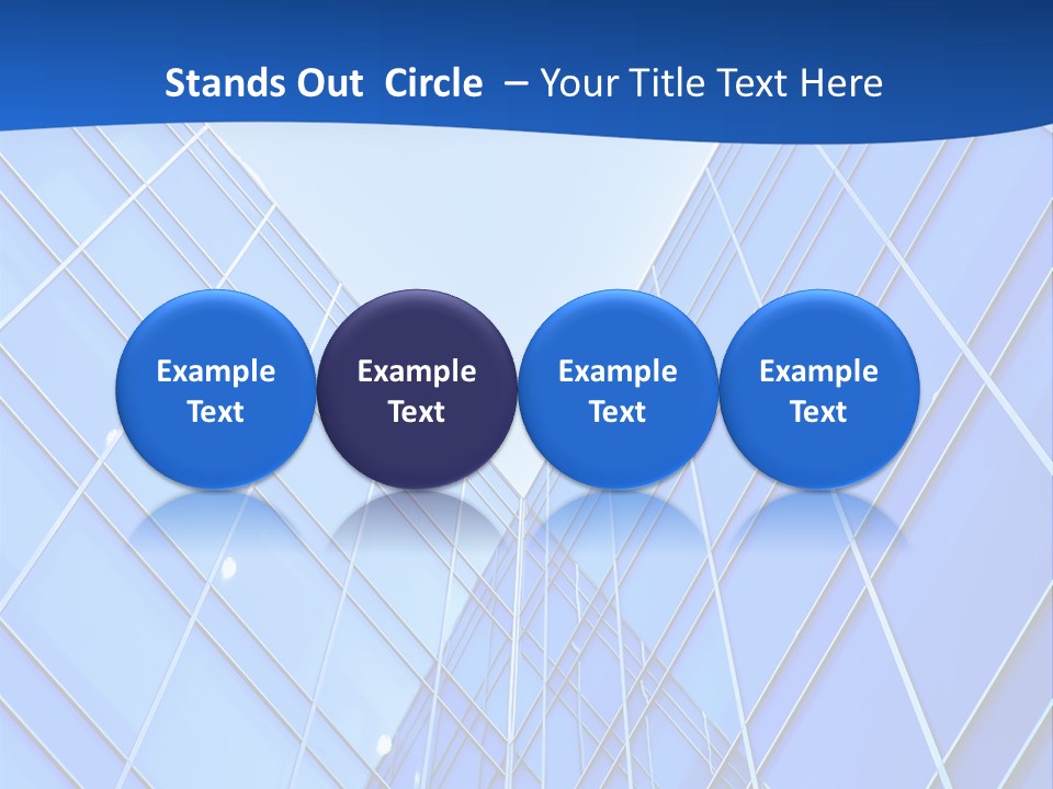 Skyscraper Glass PowerPoint Template
