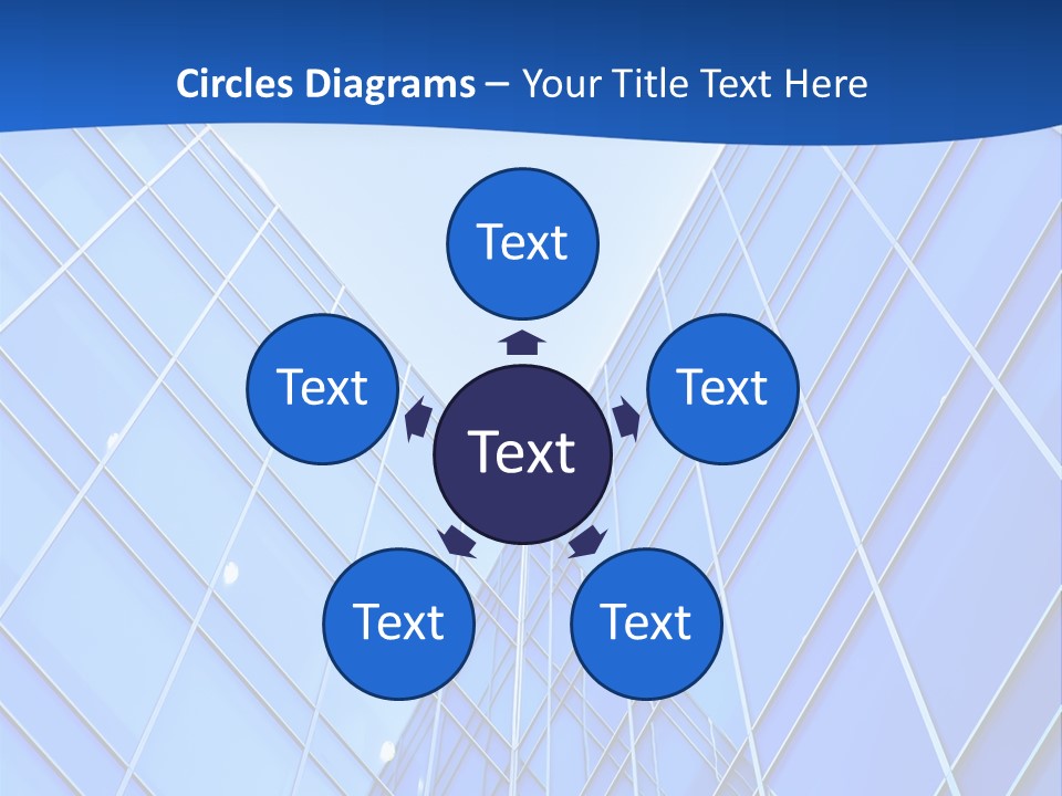 Skyscraper Glass PowerPoint Template