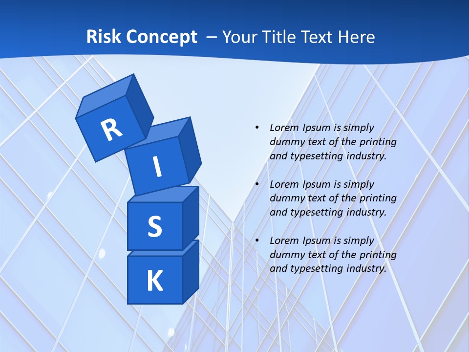 Skyscraper Glass PowerPoint Template