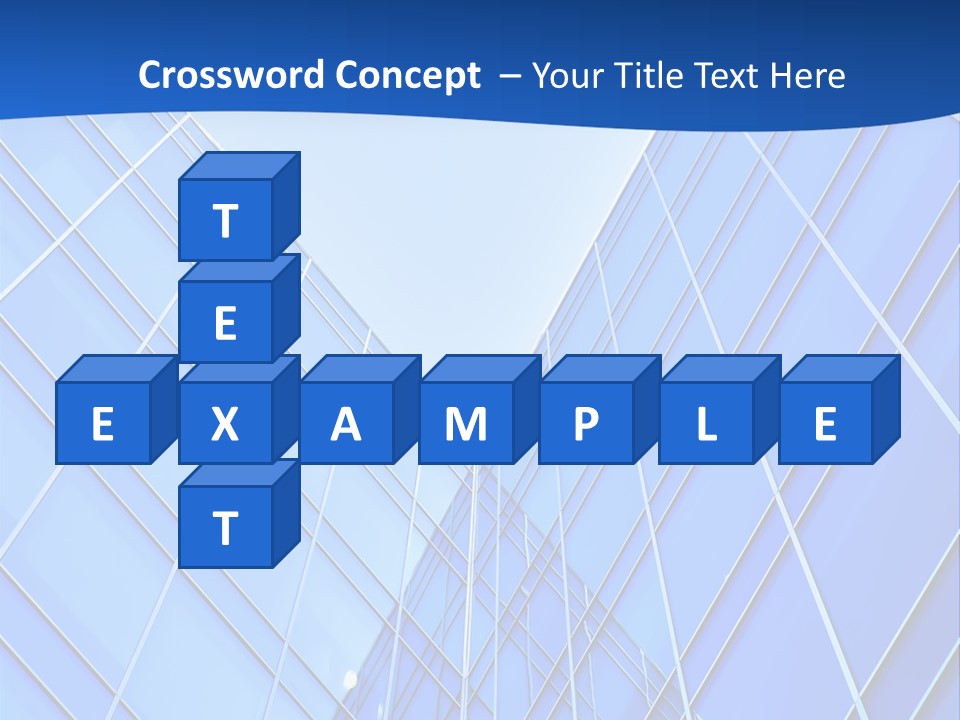 Skyscraper Glass PowerPoint Template