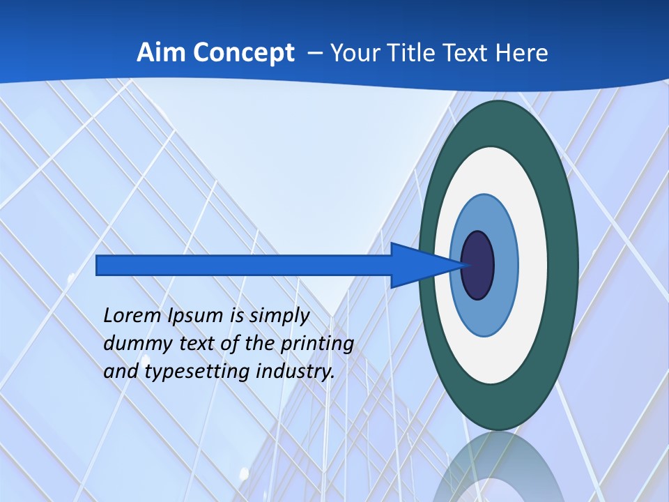 Skyscraper Glass PowerPoint Template