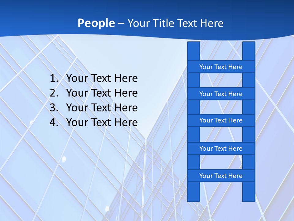 Skyscraper Glass PowerPoint Template