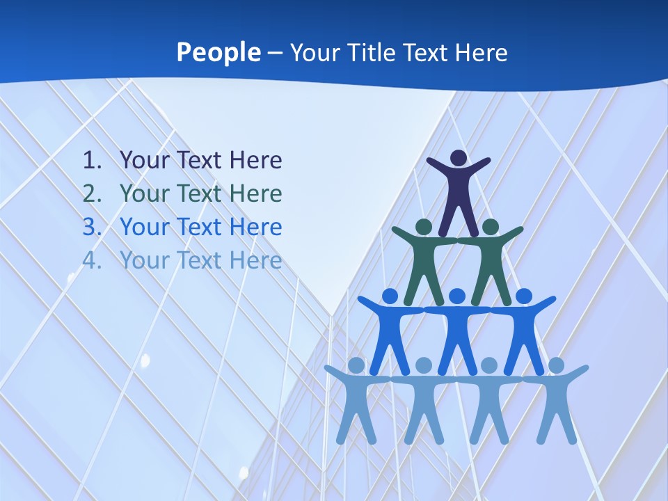Skyscraper Glass PowerPoint Template