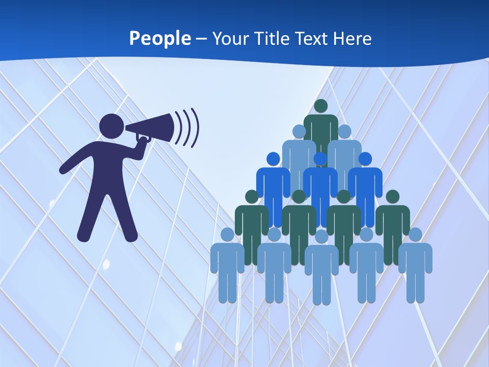 Skyscraper Glass PowerPoint Template