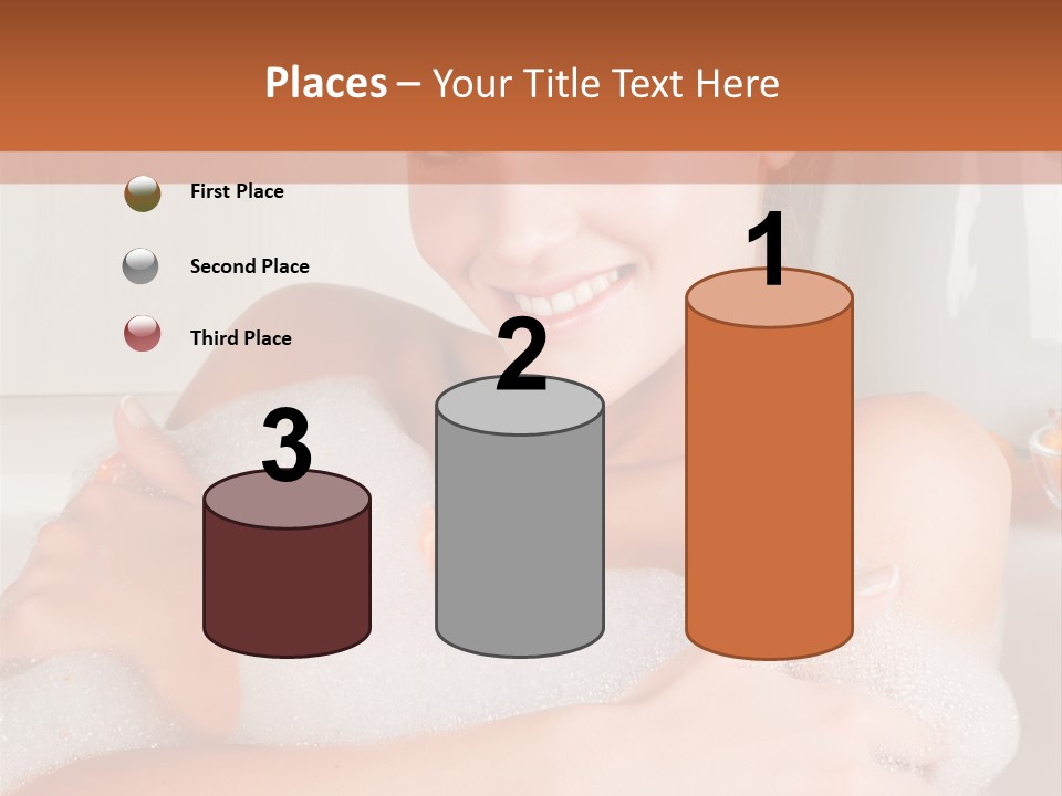 Healthy Fresh White PowerPoint Template