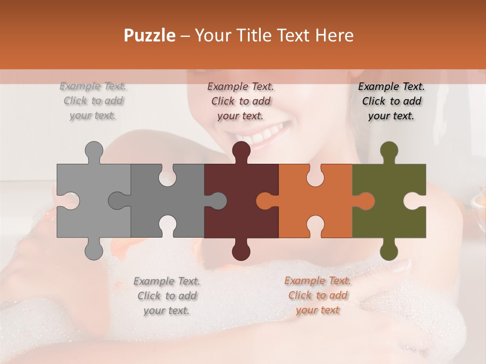 Healthy Fresh White PowerPoint Template