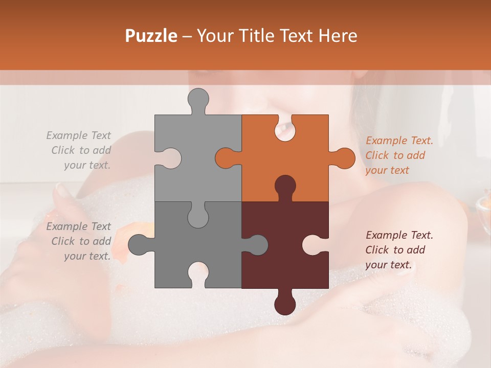 Healthy Fresh White PowerPoint Template