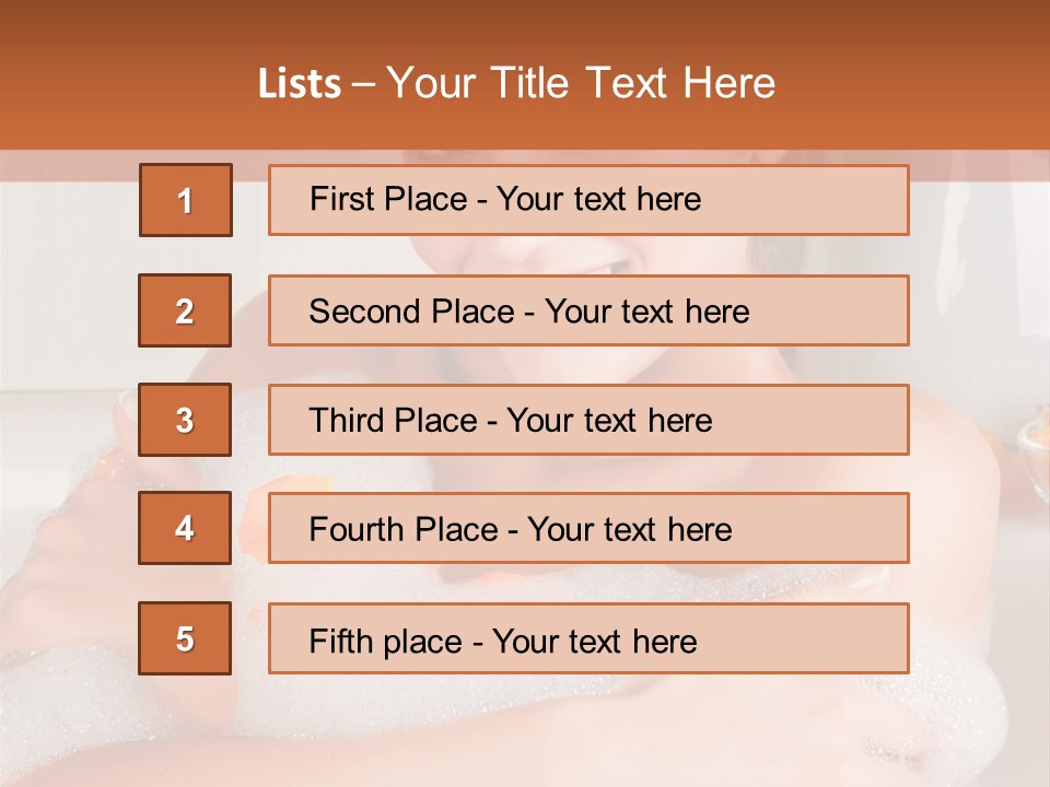 Healthy Fresh White PowerPoint Template