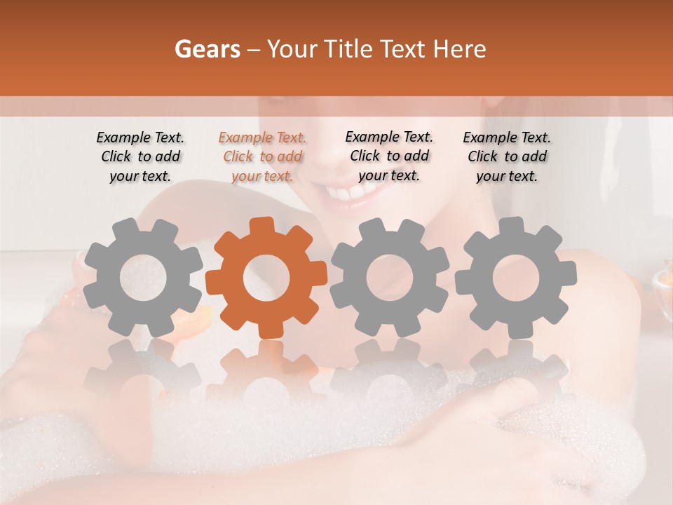 Healthy Fresh White PowerPoint Template