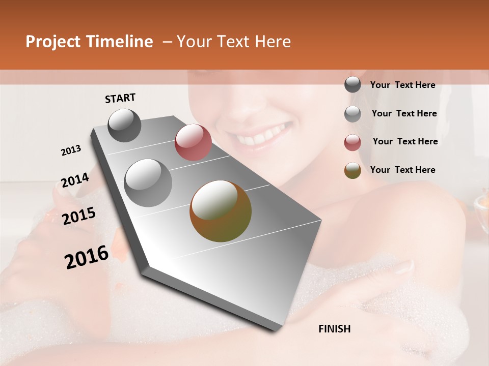 Healthy Fresh White PowerPoint Template