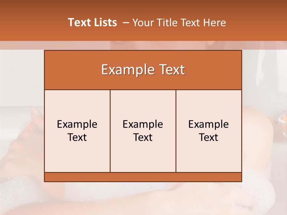 Healthy Fresh White PowerPoint Template