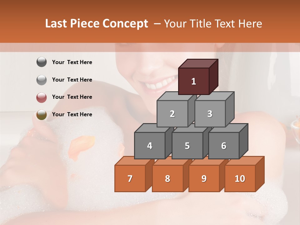 Healthy Fresh White PowerPoint Template