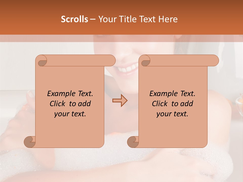 Healthy Fresh White PowerPoint Template